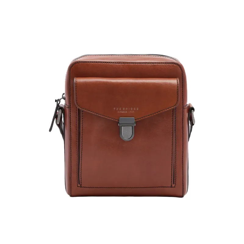 Borsello uomo The Bridge 1980, marrone