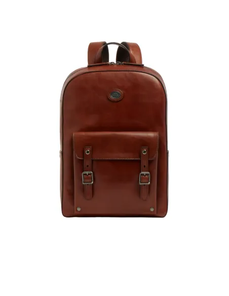 The Bridge Galileo Leder Laptop Rucksack