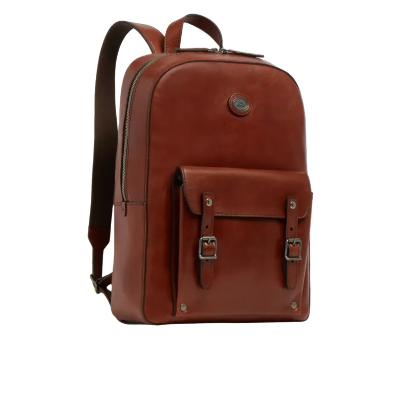 The Bridge Galileo Leder Laptop Rucksack 2