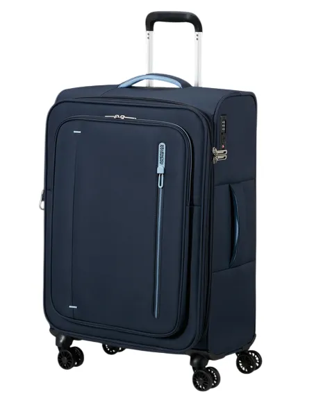 Trolley medio espandibile American Tourister Cloudrider, blu