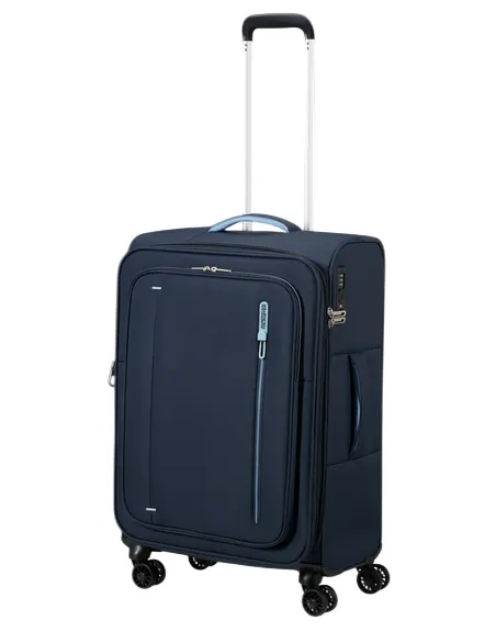 Trolley medio espandibile American Tourister Cloudrider, blu