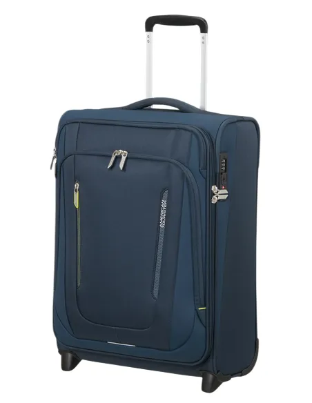 American Tourister Wanderlite Cabin Trolley 2 Wheels, blue