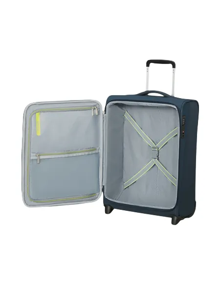 Trolley cabina due ruote American Tourister Wanderlite, blu