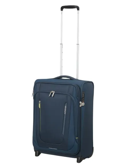 American Tourister Wanderlite Cabin Trolley 2 Wheels, blue