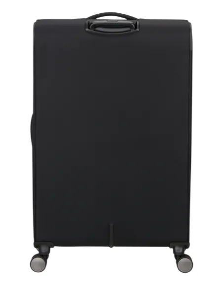 Large Expandable Trolley 4 Wheels American Tourister Wanderlite, black