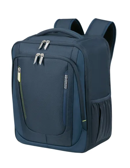 Travel Backpack American Tourister Wanderlite with 15,6 Laptop compartment, blue