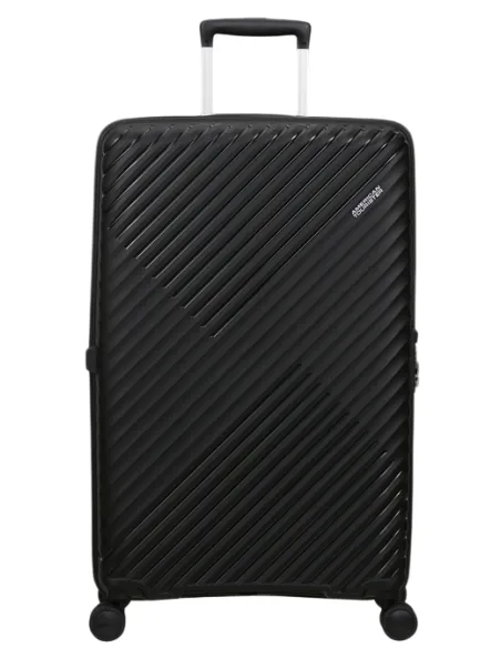 American Tourister Diablast Large Expandable Polypropylene Trolley 4 Wheels, black code
