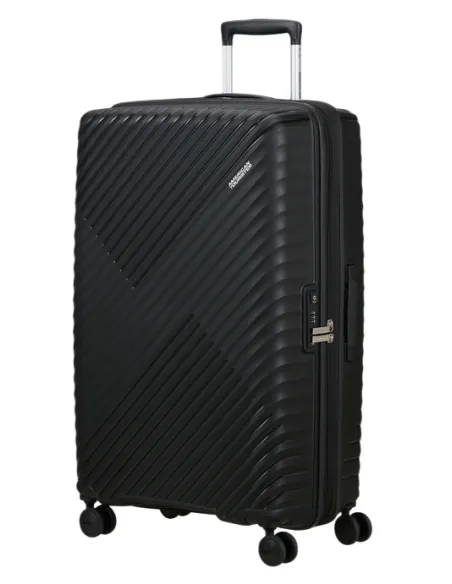 American Tourister Diablast Large Expandable Polypropylene Trolley 4 Wheels, black code