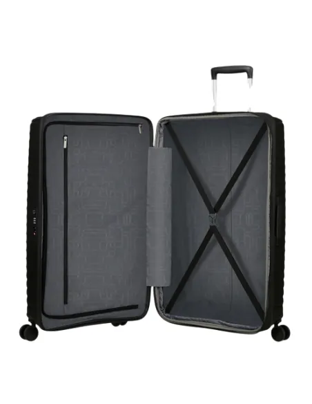 American Tourister Diablast Large Expandable Polypropylene Trolley 4 Wheels, black code