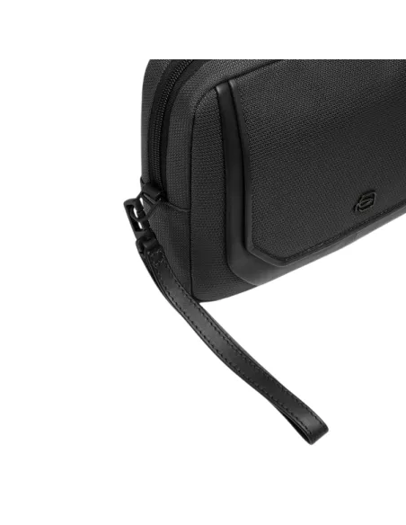 Pochette uomo Piquadro Lyss, nera
