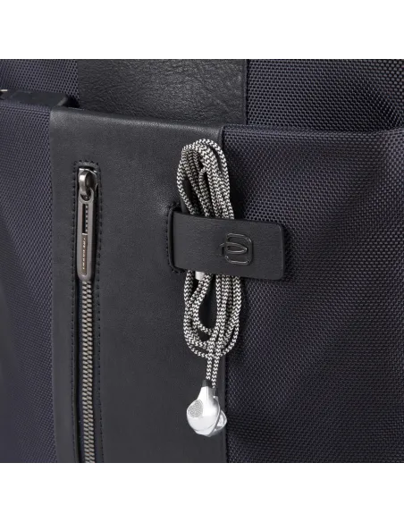 Schmaler Laptoprucksack mit iPad-Fach, Brief Piquadro