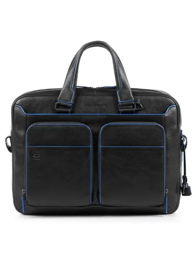 Cartella due manici con doppia tasca...