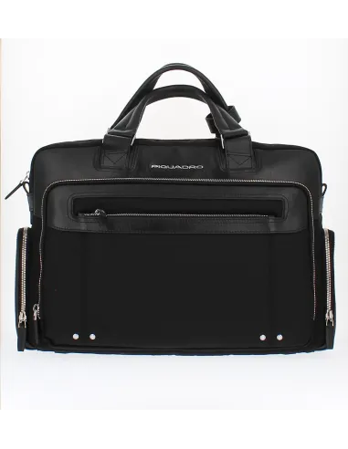 Kurzgrifflaptoptasche mit iPad-Fach...