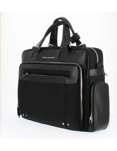 Kurzgrifflaptoptasche mit iPad-Fach...