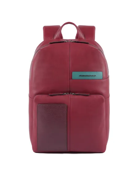 Piquadro collezione Vanguard zaino in pelle porta notebook da 14"