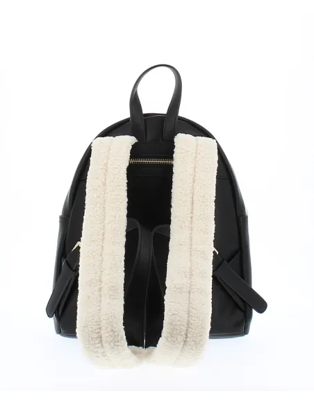 Love Moschino zaino donna con inserti in pelliccia