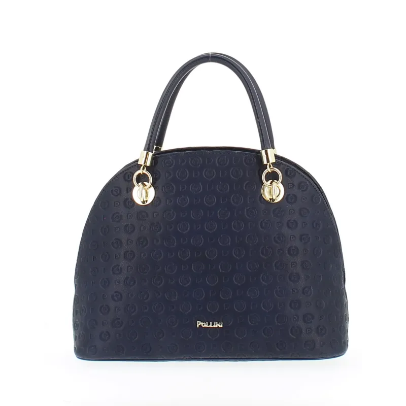 Pollini collezione Embossed borsa donna a mano 2