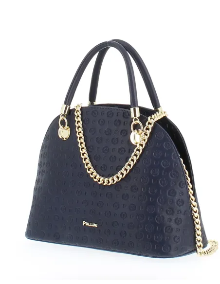 Pollini collezione Embossed borsa donna a mano