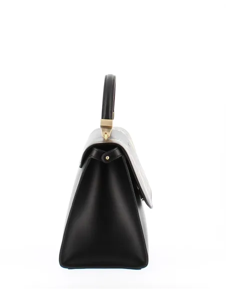 Tosca Blu collezione Iris Flowers borsa a mano con pattina