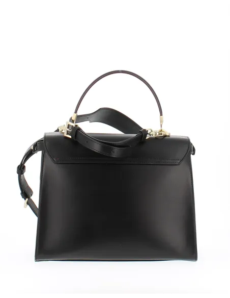 Tosca Blu collezione Iris Flowers borsa a mano con pattina