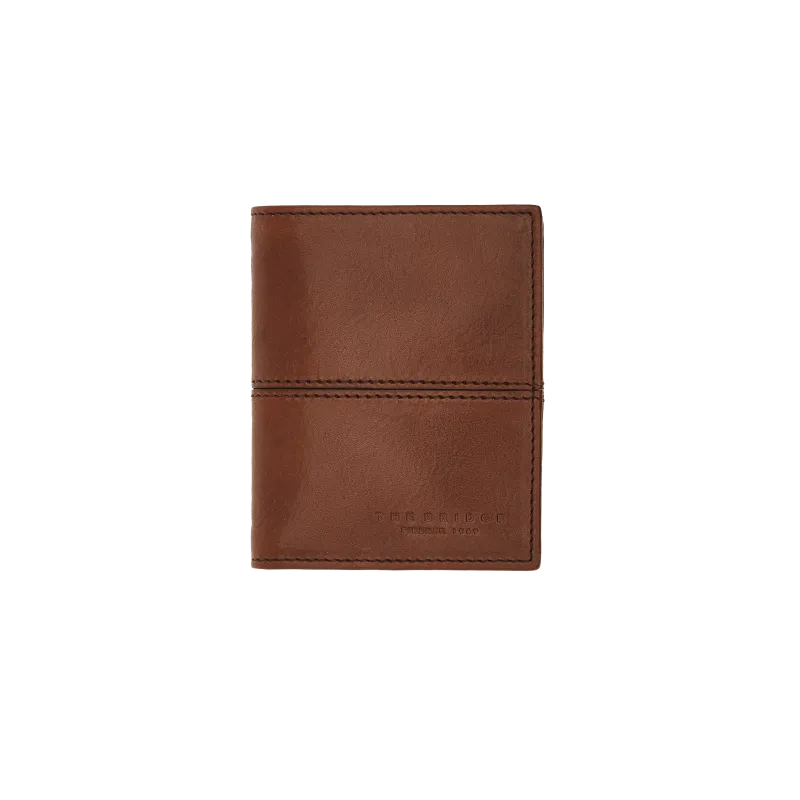 The Bridge Vespucci credit card holder, brown