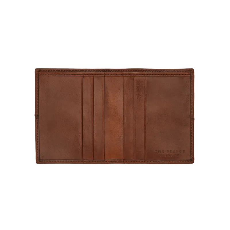 The Bridge Vespucci credit card holder, brown 2