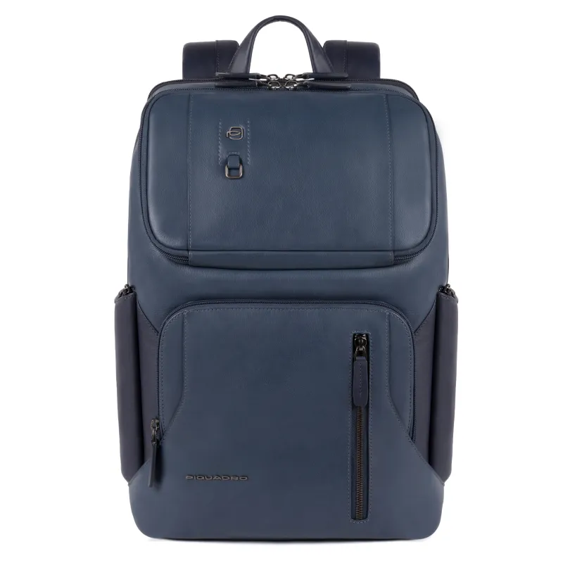 Piquadro collezione Hakone zaino Fast-Check  in pelle...