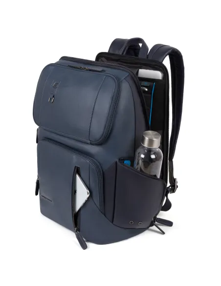 Piquadro collezione Hakone zaino Fast-Check  in pelle porta computer