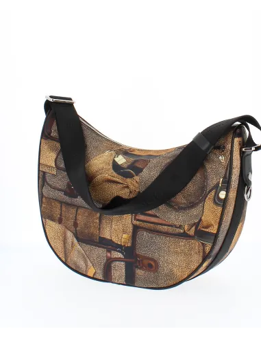 Borsa a tracolla Borbonese a fantasia