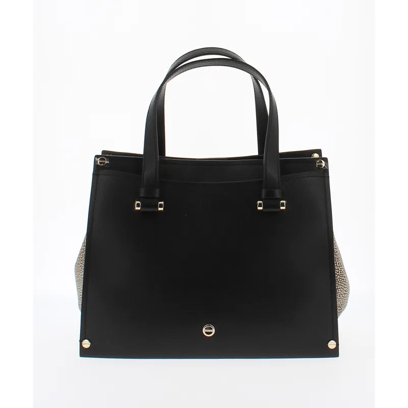 Borsa a mano con tracolla removibile Borbonese