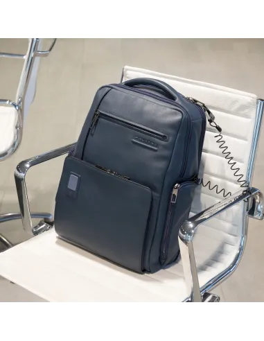 Piquadro Akron Lederrucksack mit...