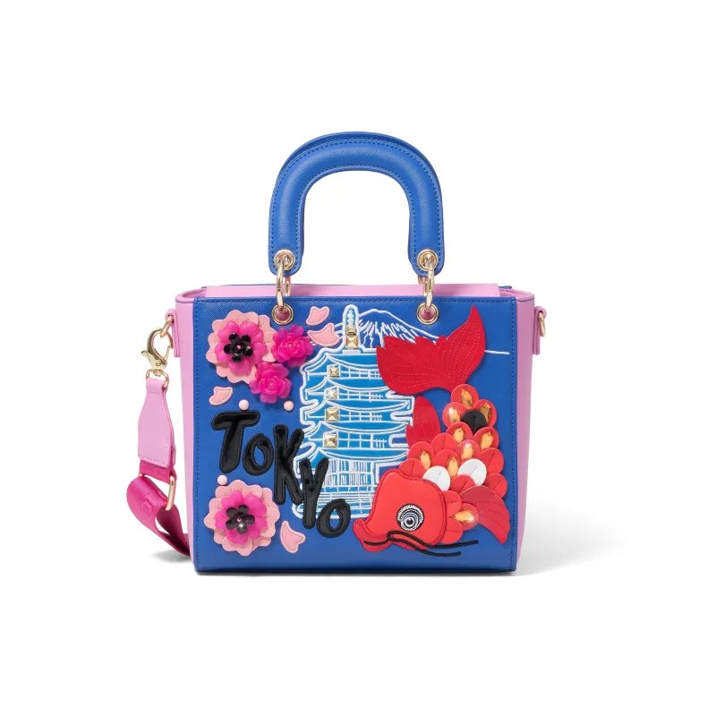 Borsa due manici Braccialini Cartoline