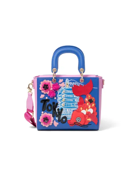 Borsa due manici Braccialini Cartoline