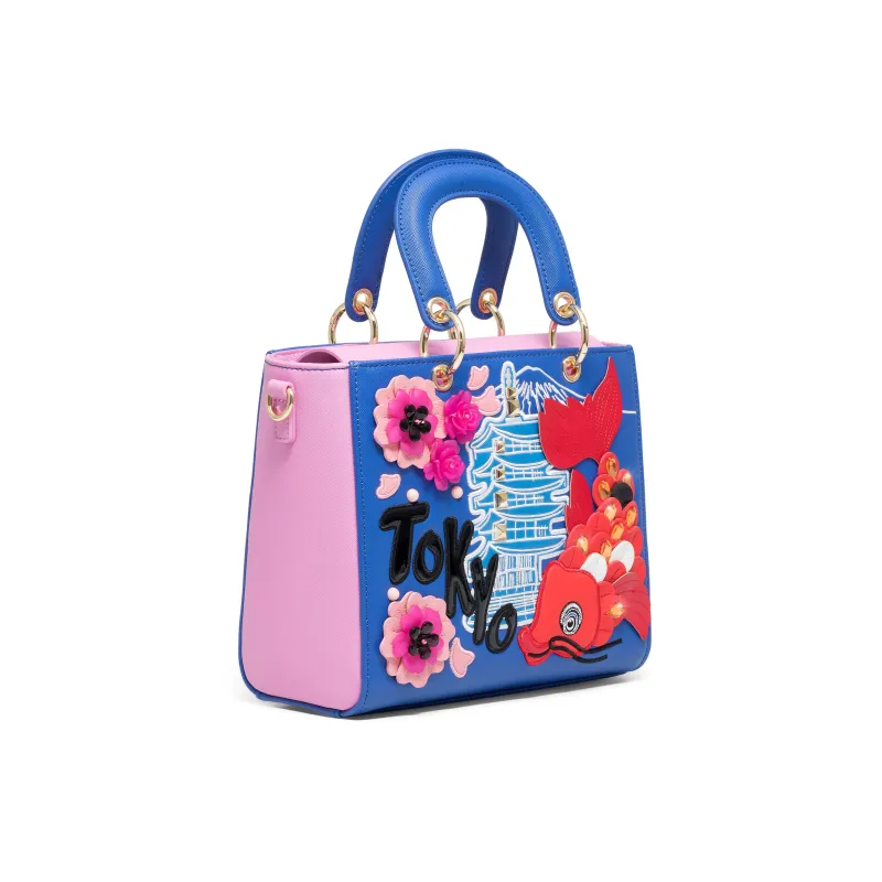 Borsa due manici Braccialini Cartoline 2