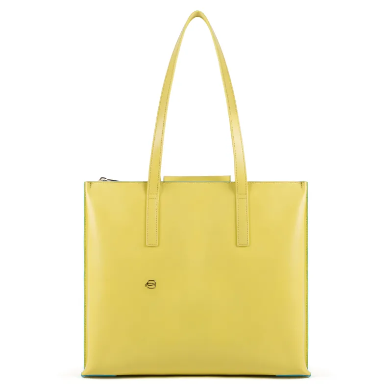 Piquadro Leather Shopping Bag 2