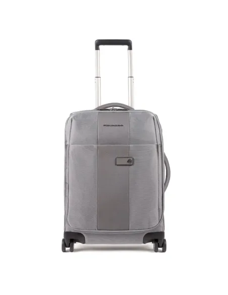 Ultra slim Trolley in Handgepäckgröße aus rezykliertem Stoff