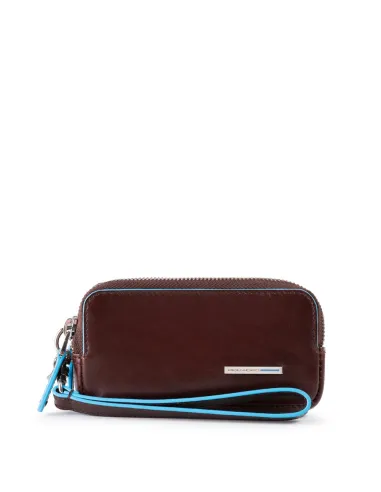 Blue Square Mini-Clutch-Tasche mit...