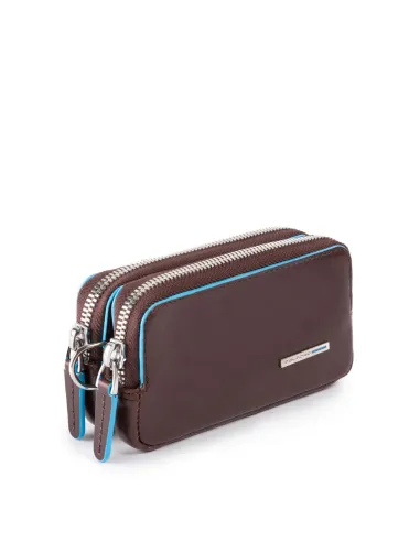 Blue Square Mini-Clutch-Tasche mit...