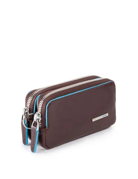 Piquadro Mini clutch with two dividers
