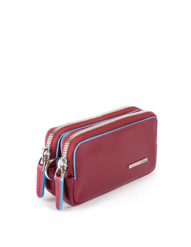 Piquadro Mini clutch with two dividers
