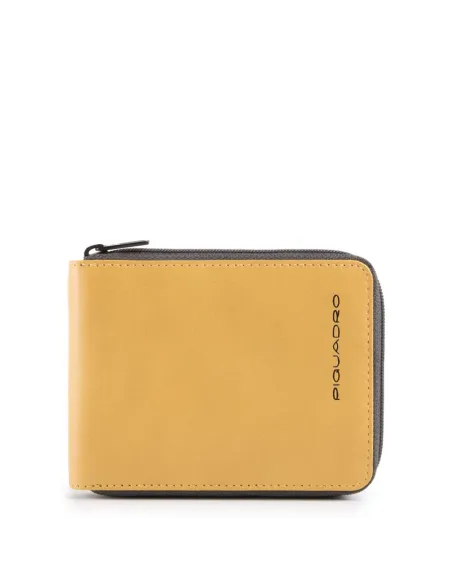 Portafogli uomo con cerniera Piquadro