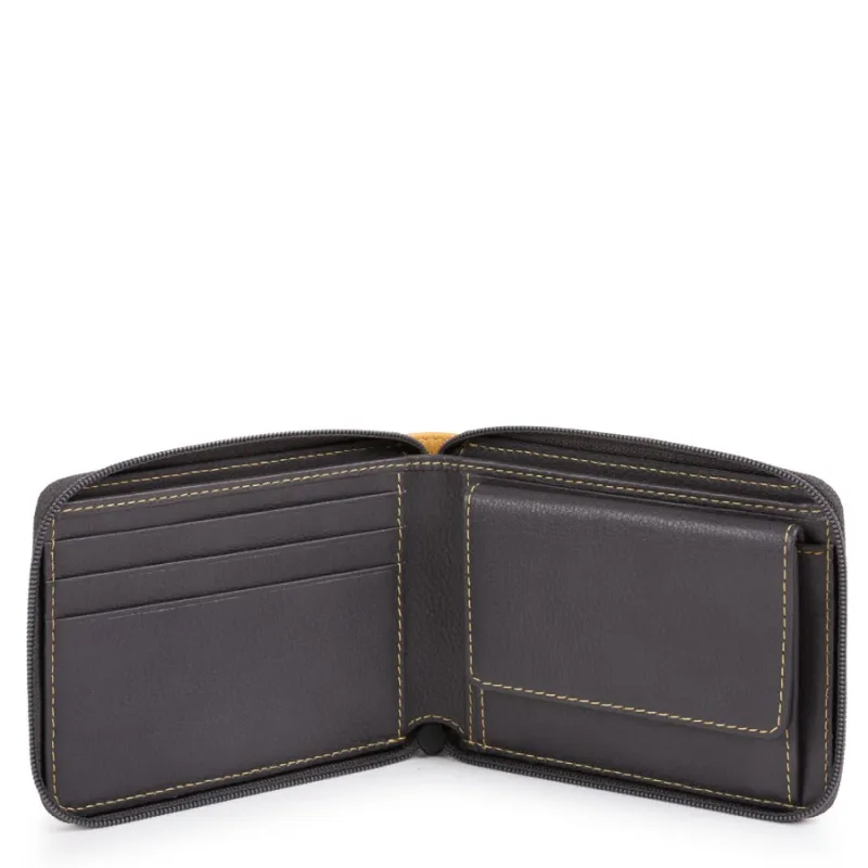 Portafogli uomo con cerniera Piquadro 2