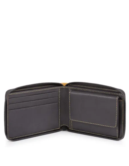 Portafogli uomo con cerniera Piquadro