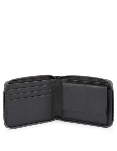 Portafogli uomo con cerniera Piquadro