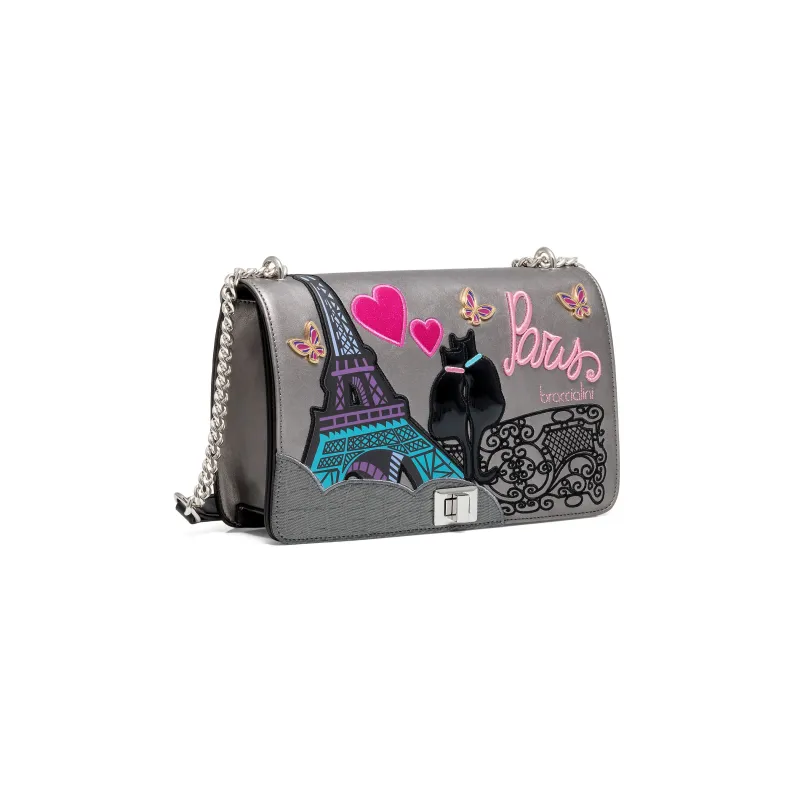 Borsa Braccialini Cartoline con pattina 2