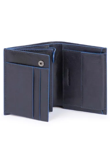 Portafogli verticale con portamonete...