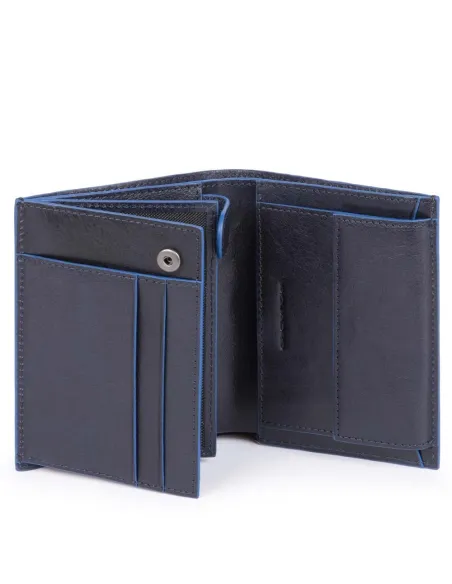 Portafogli verticale con portamonete Piquadro B2S