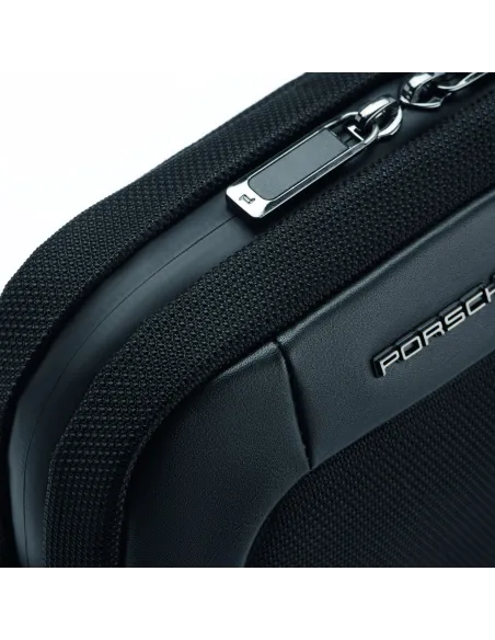 Porsche Design Umhängetasche aus stoff und leder