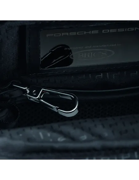 Porsche Design Umhängetasche aus stoff und leder