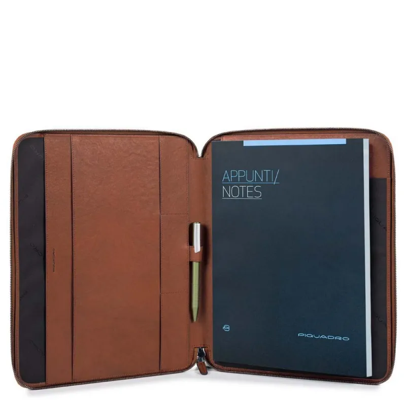 Slim A4 notepad holder Black Square 2